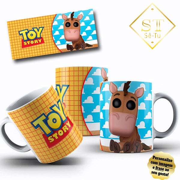 Taza del caballo bala de Toy Story